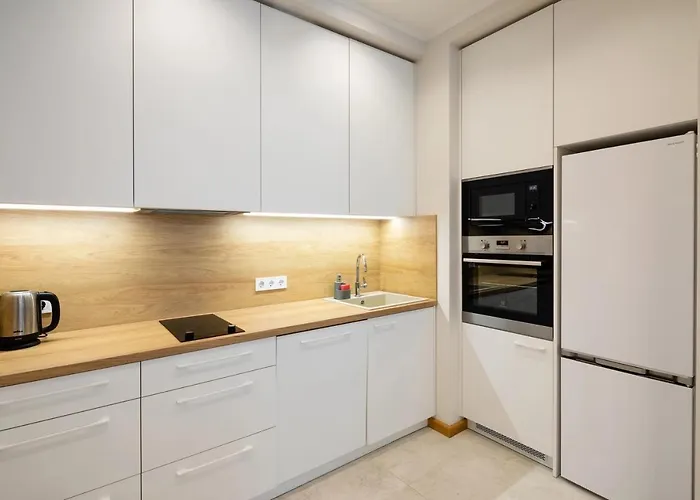 Daire Riverside Design With Underground Private Parking Riga