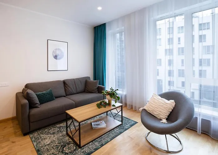 Dzīvoklis Riverside Design With Underground Private Parking Riga