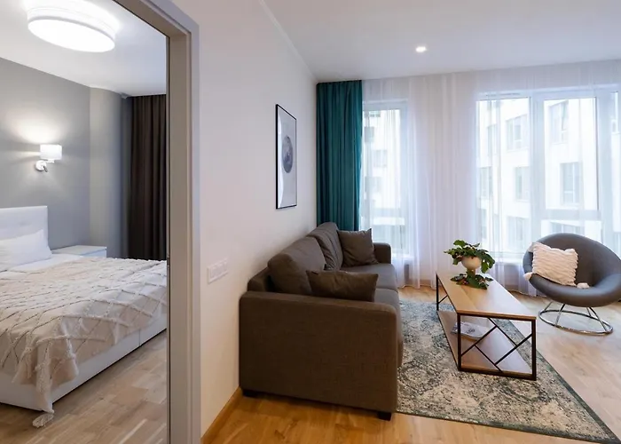 Dzīvoklis Riverside Design With Underground Private Parking Riga