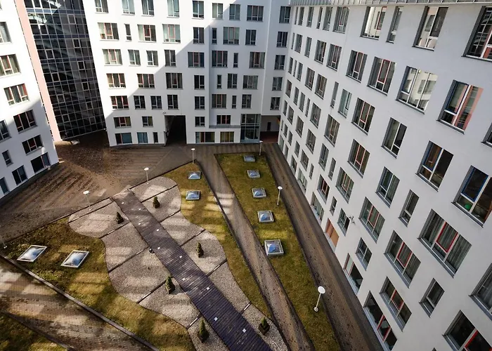 Riverside Design With Underground Private Parking Daire Riga